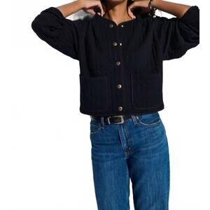 NEW NATION LTD otto jacket in black